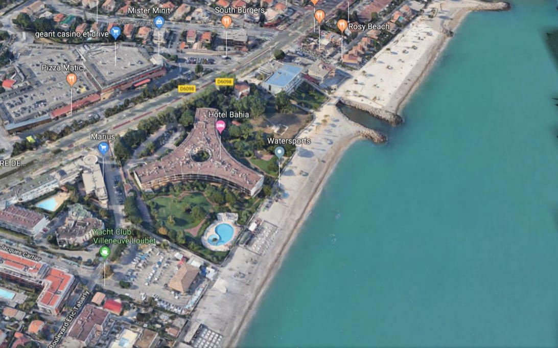 Ferienwohnung Acquamarina Villeneuve-Loubet Exterior foto